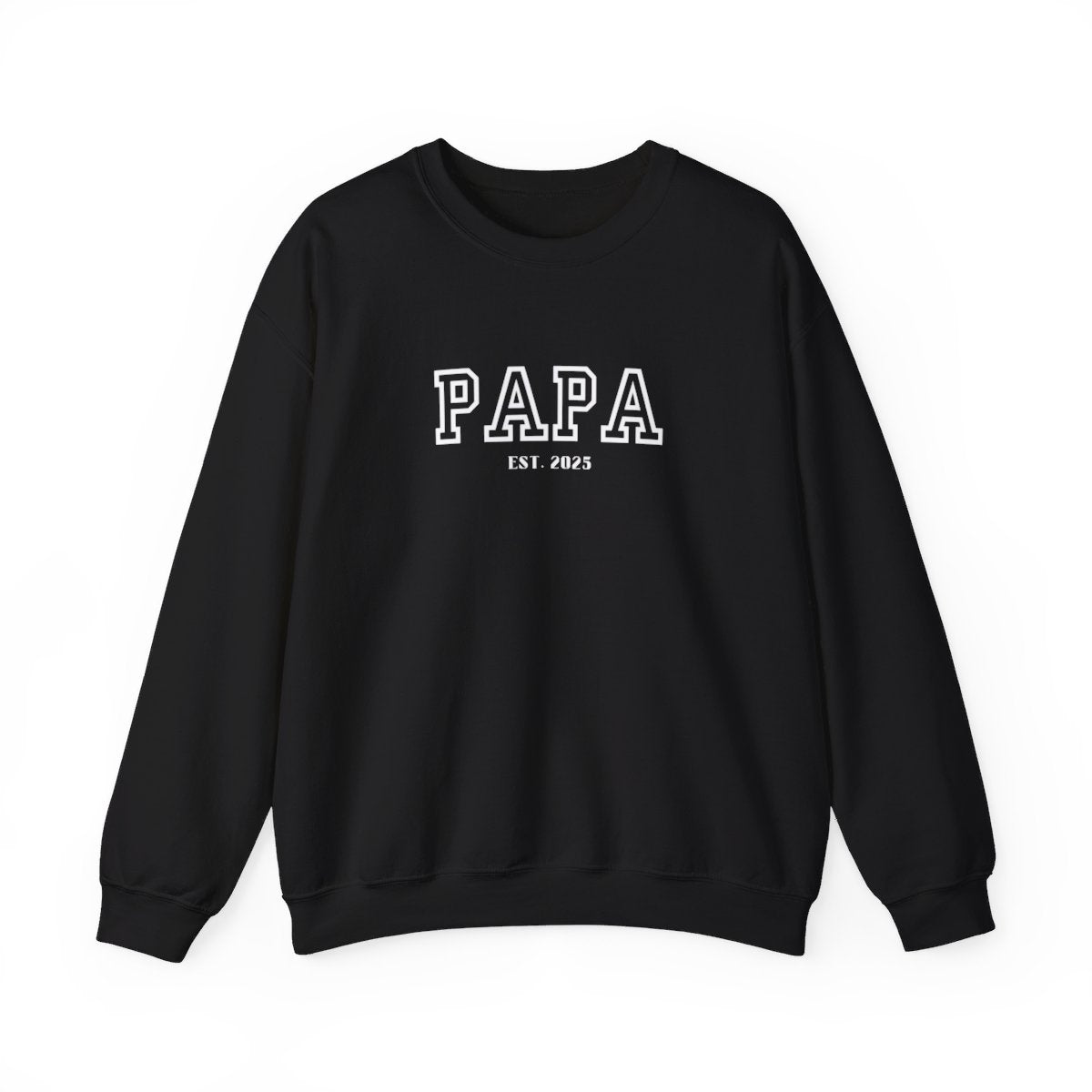 PAPA Personalized Names On The Back Sweatshirt