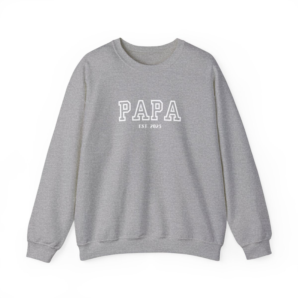 PAPA Personalized Names On The Back Sweatshirt