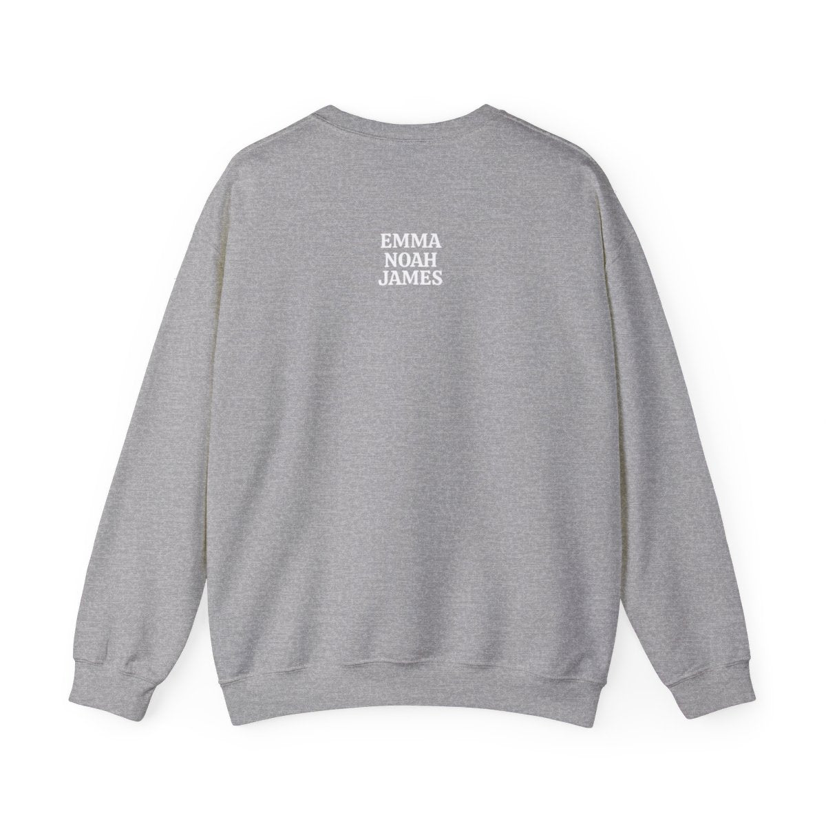 PAPA Personalized Names On The Back Sweatshirt