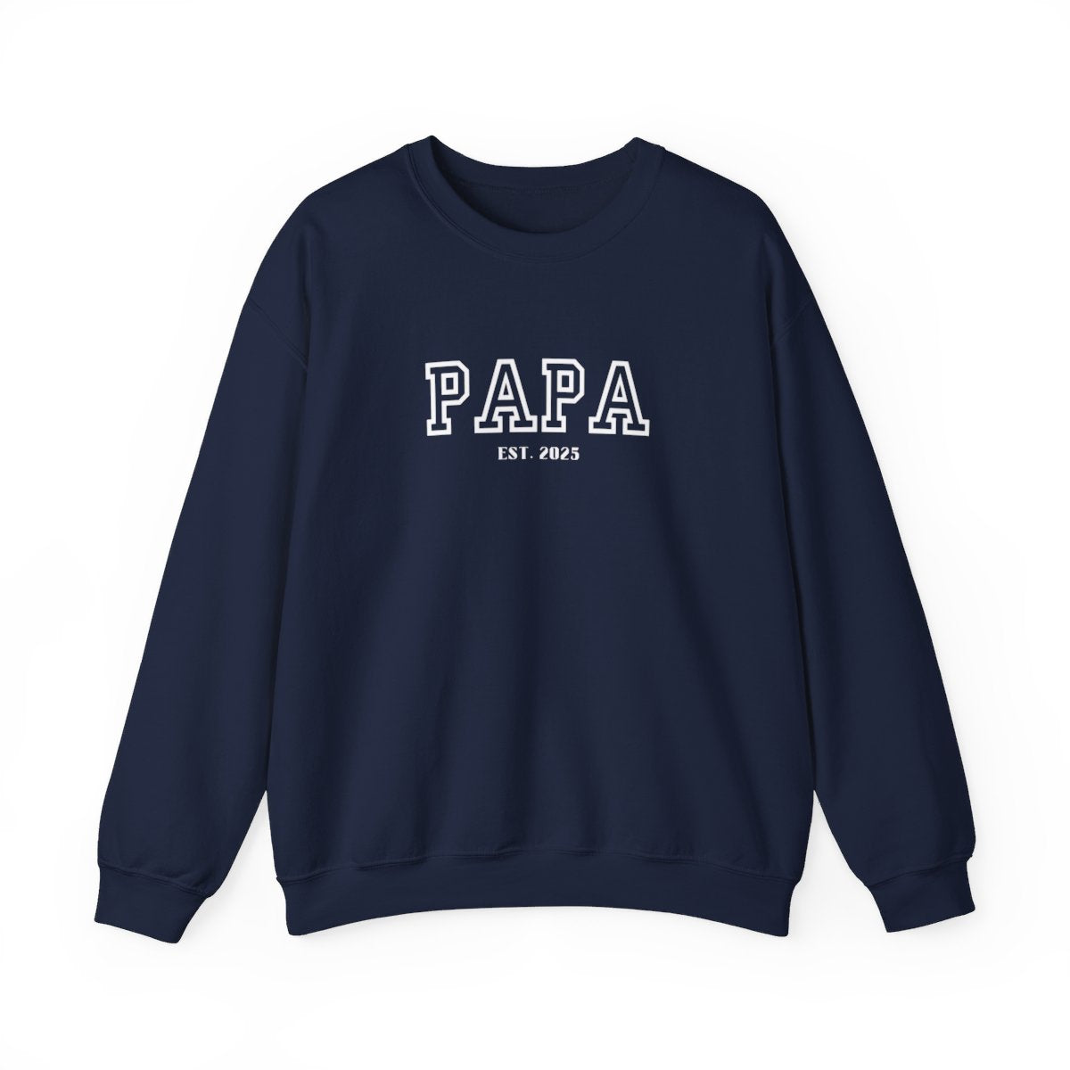 PAPA Personalized Names On The Back Sweatshirt