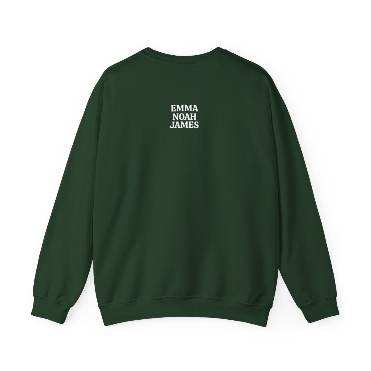 PAPA Personalized Names On The Back Sweatshirt