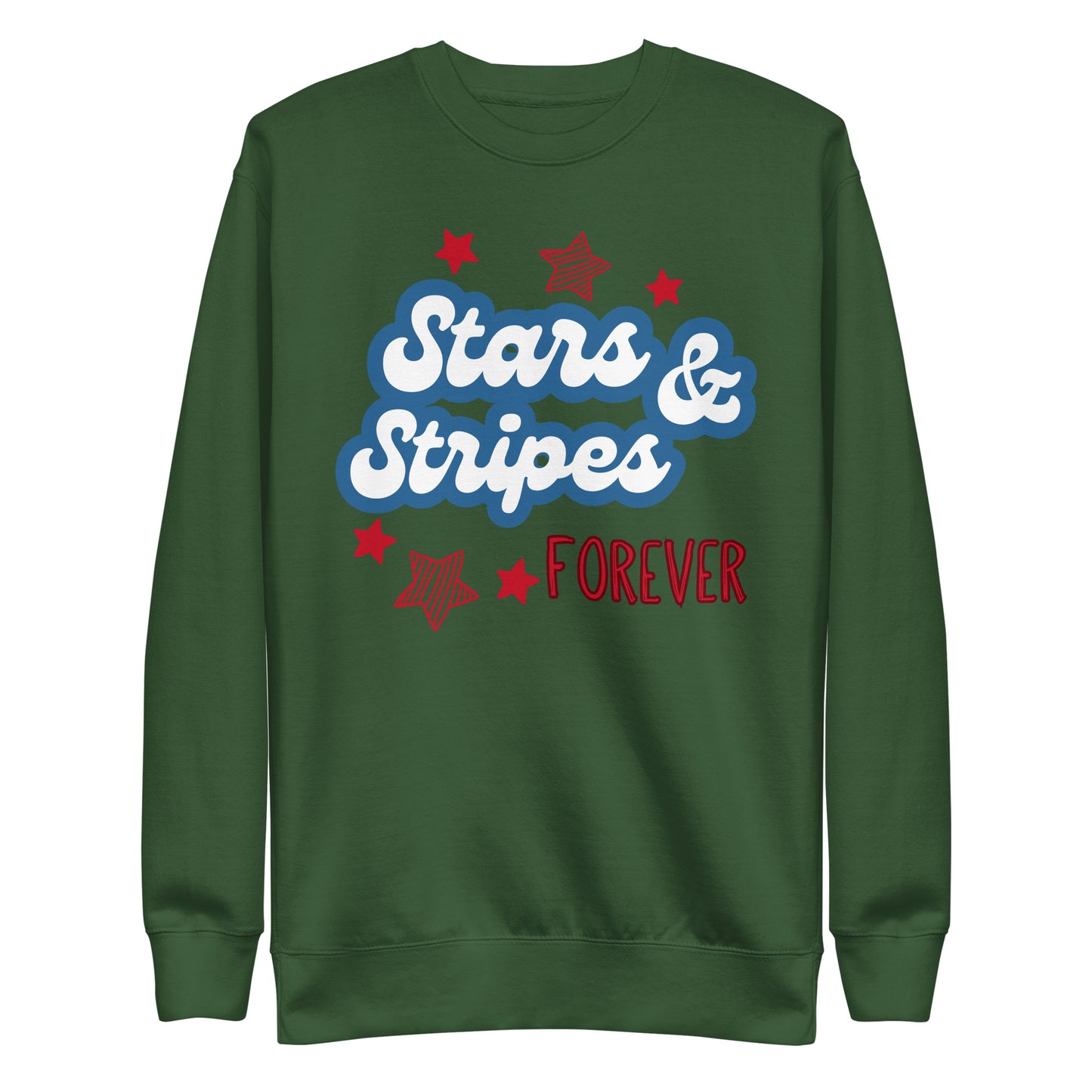 Stars And Stripes Forever - Unisex Premium Sweatshirt