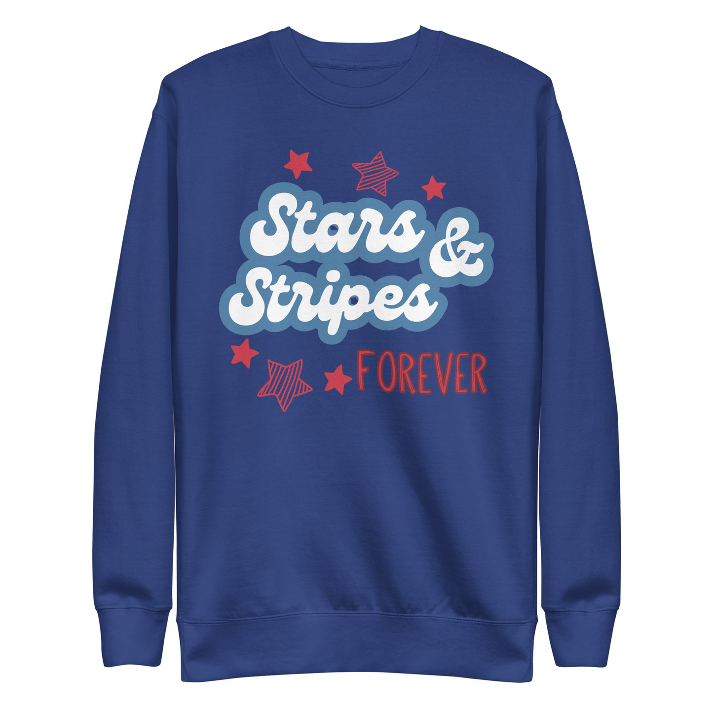 Stars And Stripes Forever - Unisex Premium Sweatshirt